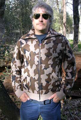 Winona XL knit camo jacket