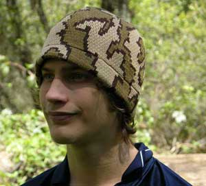 Camouflage Skull Cap 