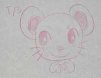 Shastina's Anime sketch of Mister Mouse