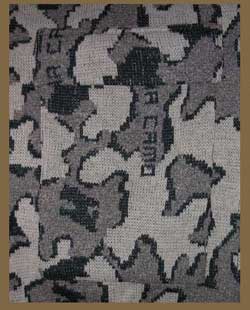 Winana Elite Camo Fabric shown on a pocket from the cargo pants