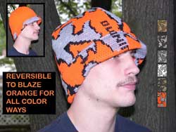 Winona Camo™ Knit Survivor Hat in Blaze Orange Color Way Winona Camo™ Knit Survivor Hat in Blaze Orange Color Way
