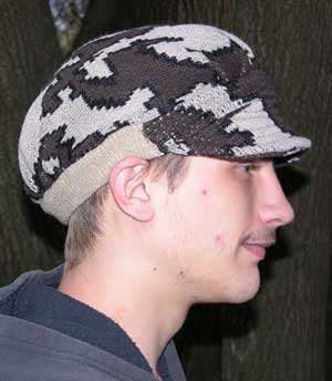 Knit Camo  Ridge Runner Cap Acrylic side view