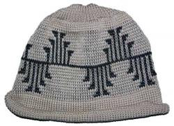 Frogs Paw Design is Featured on this Indian Beanie ~ Select OPTIONS
