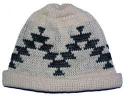 Friendship Native Basketry Mark on this Baby Indian Beanie Acrylic