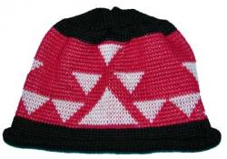 Big Goose Indian Basketry Design in Knit Adult Cap