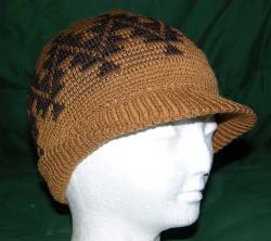 Sports Tattoo Basketry Mark on this Bill Cap with 1.5" visor 