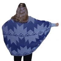 Knit Shrug featuring the Swallow Tail Basketry Motif ~ Select Colors