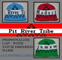 Personalize the Native Cap with your Name to Use ~ Pit River Design