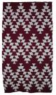 Friendship Design featured on this two color Hupa Karuk Yurok Blanket