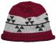 Triple Snake Nose Native Basketry Mark on this Child Indian Beanie