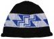 Little Stairway to Heaven Indian Basketry Motif on Knit Native Cap