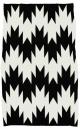 Swallow Tail Design featured on this two color Hupa Karuk Yurok Blanket