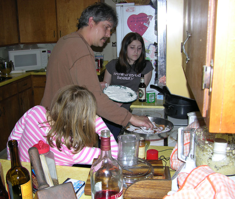 Teaching young girls the art of the perfect Eggs Bennedict