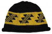 Little Flint Native Basketry Mark on this Child Indian Beanie
