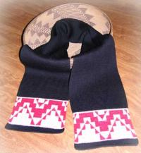Mush Pot Native Scarf ~ Select Acrylic or Merino Wool Yarn and Colors