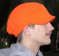 A Knit Winona Camo™ Ridge Runner Hat ~ Hunter Blaze Orange ~ choose Size ~ acryl