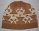 Morning Star with Butterflies Indian Design on this Native Cap with basket weave