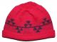 Snake Nose Design accents this Native Cap ~ Shown as a two color beanie 